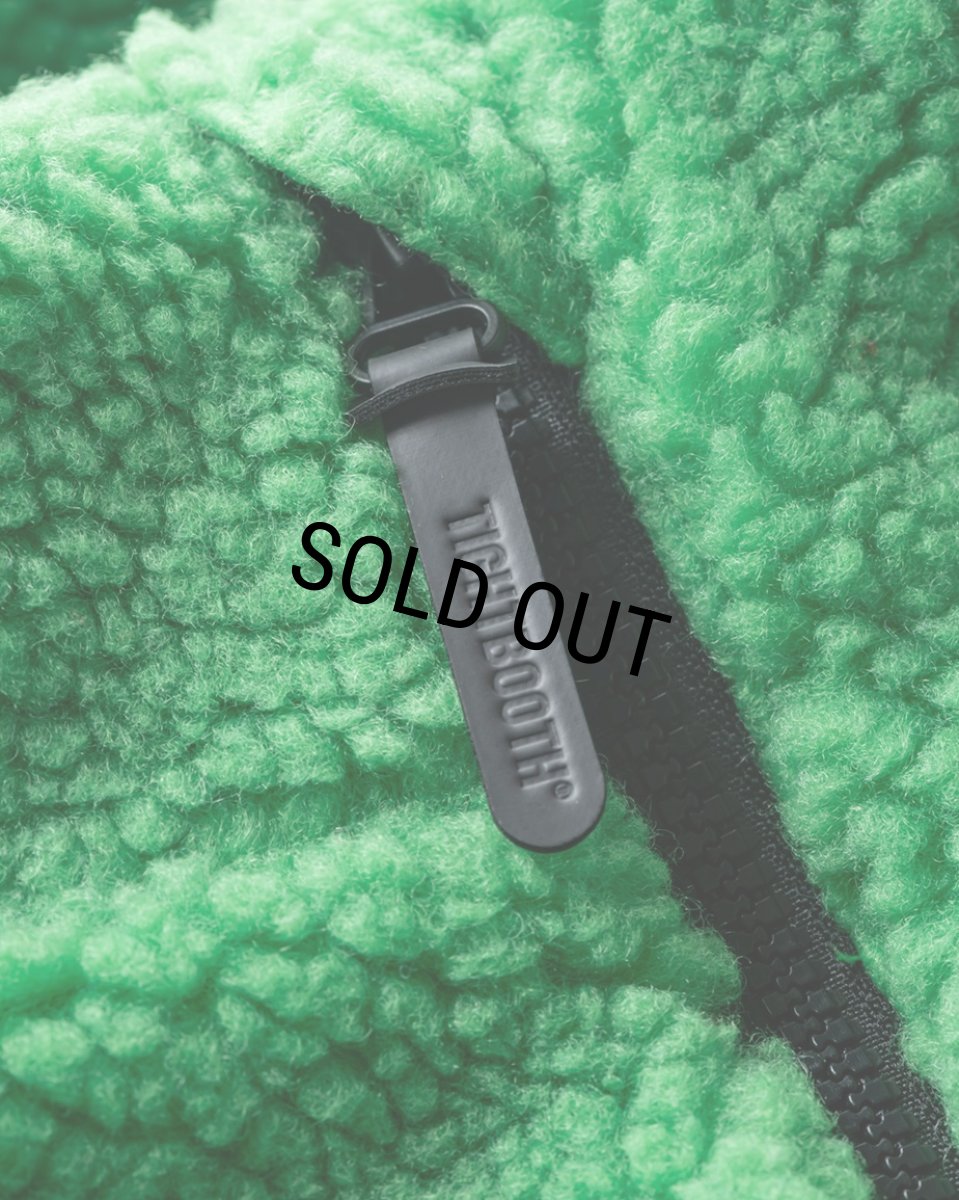 画像5: TIGHTBOOTH/WINDOWS BOA JKT（Light Green） 【30%OFF】［ボアJKT-23秋冬］ (5)