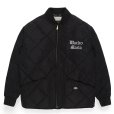画像1: WACKO MARIA/DICKIES / QUILITED JACKET（BLACK）［キルティングJKT-23秋冬］ (1)
