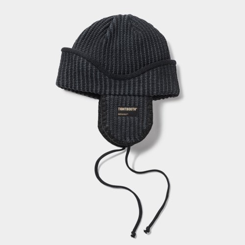 他の写真1: TIGHTBOOTH/FLIGHT BEANIE（Black）［フライトビーニー-23秋冬］