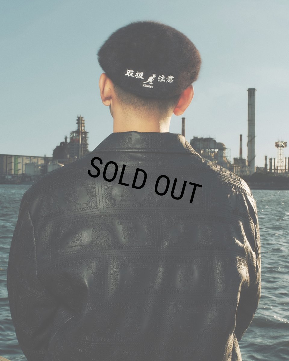 画像3: BlackEyePatch/HWC KANGOL BERET（BLACK） (3)