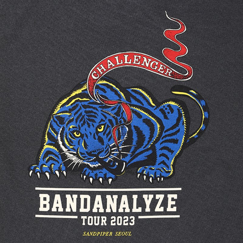 画像3: CHALLENGER/L/S BD TIGER TEE（BLACK）［タイガー長袖T-23秋冬］