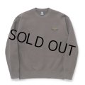 RATS/CREW NECK SWEAT BAR TAG（KHAKI）［クルーネックスウェット-23秋冬］