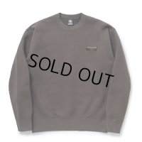 RATS/CREW NECK SWEAT BAR TAG（KHAKI）［クルーネックスウェット-23秋冬］