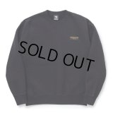 RATS/CREW NECK SWEAT BAR TAG（BLACK）［クルーネックスウェット-23秋冬］