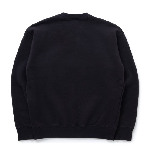 他の写真2: RATS/CREW NECK SWEAT BAR TAG（BLACK）［クルーネックスウェット-23秋冬］