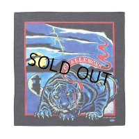 CHALLENGER/BD TIGER BANDANA（BLACK）［タイガーバンダナ-23秋冬］