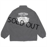 PORKCHOP/PORK BACK COACH JKT（BLACK/WHITE）［コーチJKT-23秋冬］