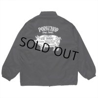 PORKCHOP/PORK BACK COACH JKT（BLACK/WHITE）［コーチJKT-23秋冬］
