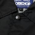 画像4: PORKCHOP/PORK BACK COACH JKT（BLACK/WHITE）［コーチJKT-23秋冬］