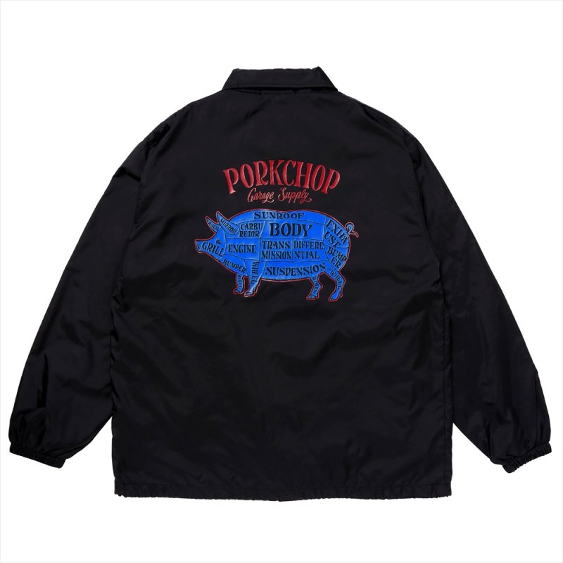 画像2: PORKCHOP/PORK BACK COACH JKT（RED/BLUE）［コーチJKT-23秋冬］