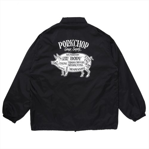 他の写真2: PORKCHOP/PORK BACK COACH JKT（BLACK/WHITE）［コーチJKT-23秋冬］