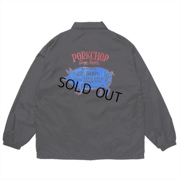 画像1: PORKCHOP/PORK BACK COACH JKT（RED/BLUE）［コーチJKT-23秋冬］