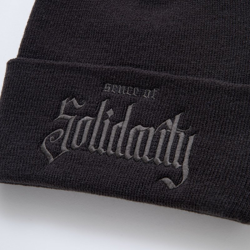 画像2: RATS/KNIT CAP SOLIDARITY（CHACOAL） 【30%OFF】［ニットキャップ-23秋冬］