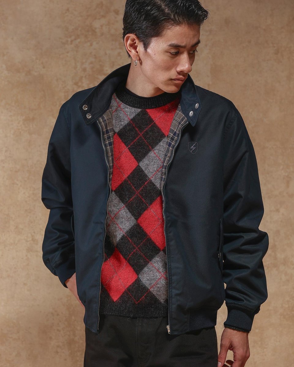 画像3: 【40%OFF】RATS/SWING TOP（NAVY）［スウィングトップ-23秋冬］ (3)