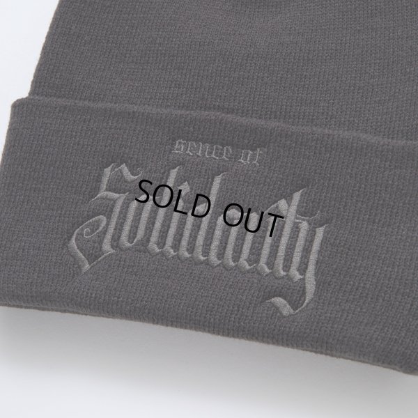 画像2: RATS/KNIT CAP SOLIDARITY（CHACOAL） 【30%OFF】［ニットキャップ-23秋冬］