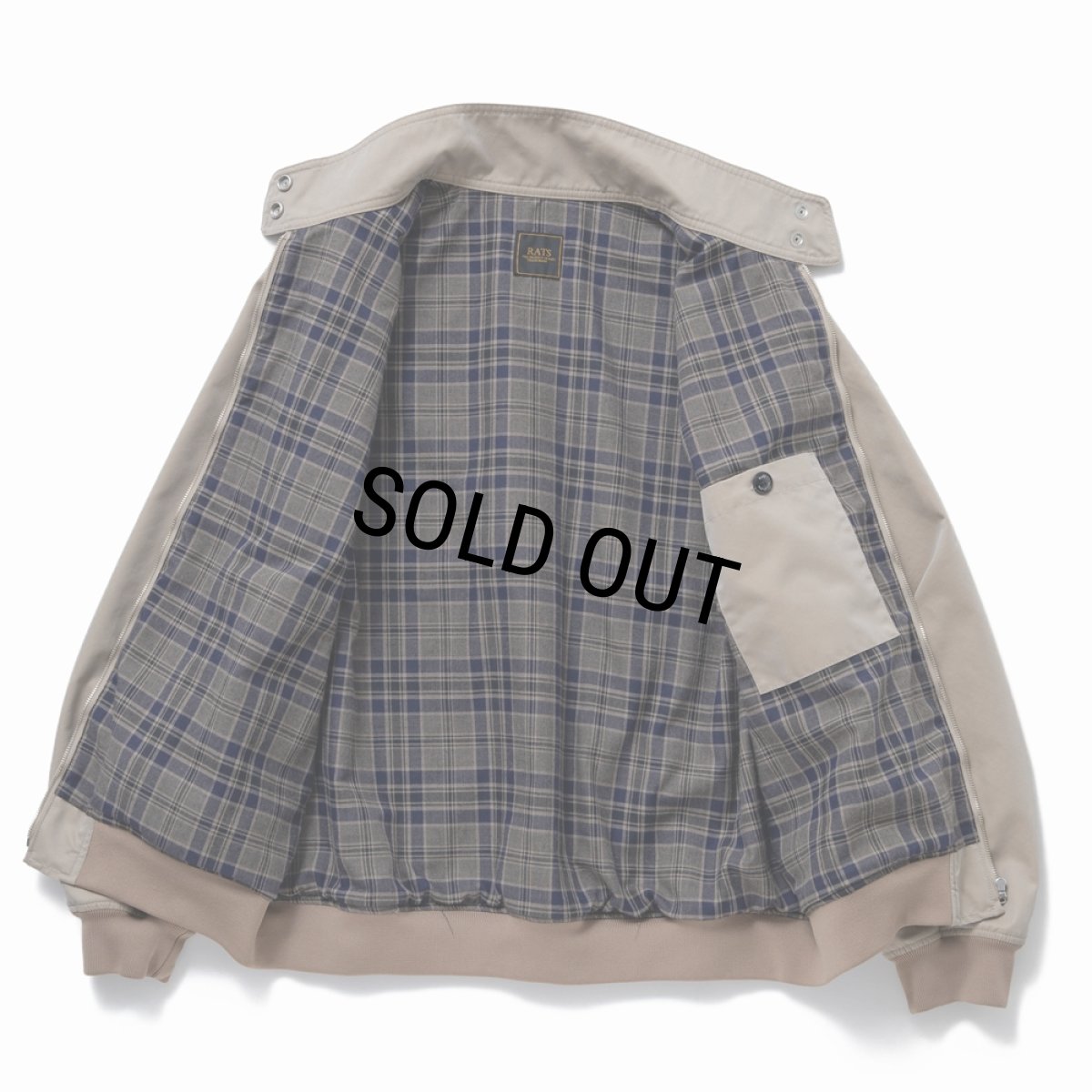 画像3: 【50%OFF】RATS/SWING TOP（BEIGE）［スウィングトップ-23秋冬］ (3)