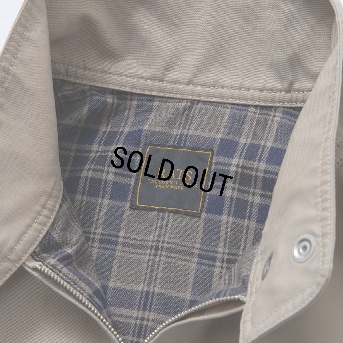 画像4: 【50%OFF】RATS/SWING TOP（BEIGE）［スウィングトップ-23秋冬］ (4)