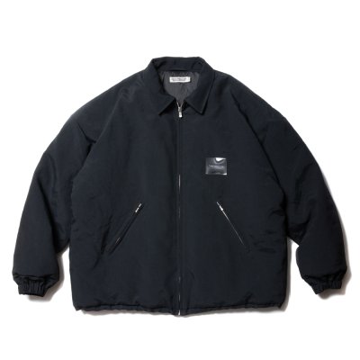 画像1: COOTIE PRODUCTIONS/Padded Zip Up Jacket（Black）［ジップアップJKT-23秋冬］