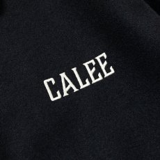 画像5: 【40%OFF】CALEE/MELTON WOOL SPORTS TYPE JACKET＜REBELS RULE＞（BLACK）［メルトンウールスポーツJKT-23秋冬］ (5)