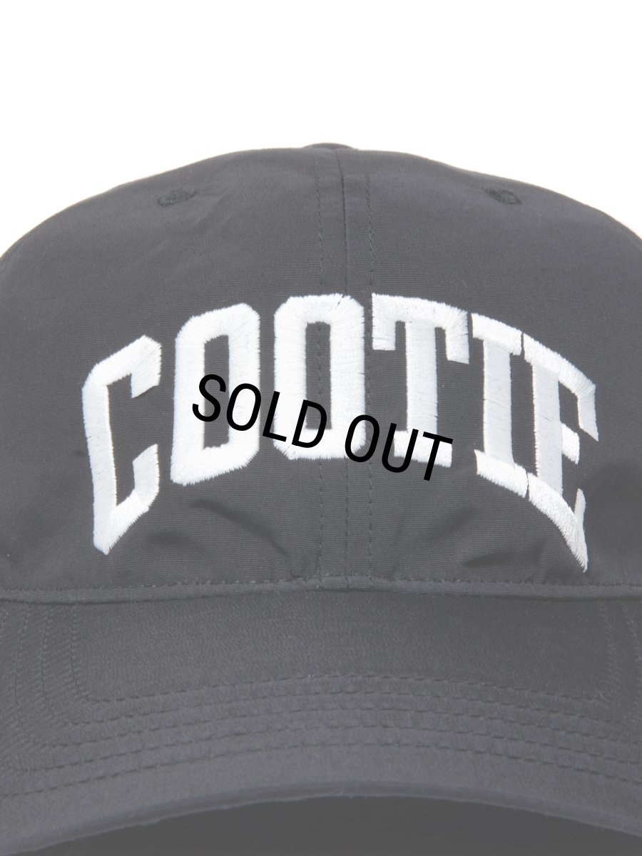 画像4: COOTIE PRODUCTIONS/60/40 Cloth 6 Panel Cap（Black）［6パネルキャップ-23秋冬］ (4)