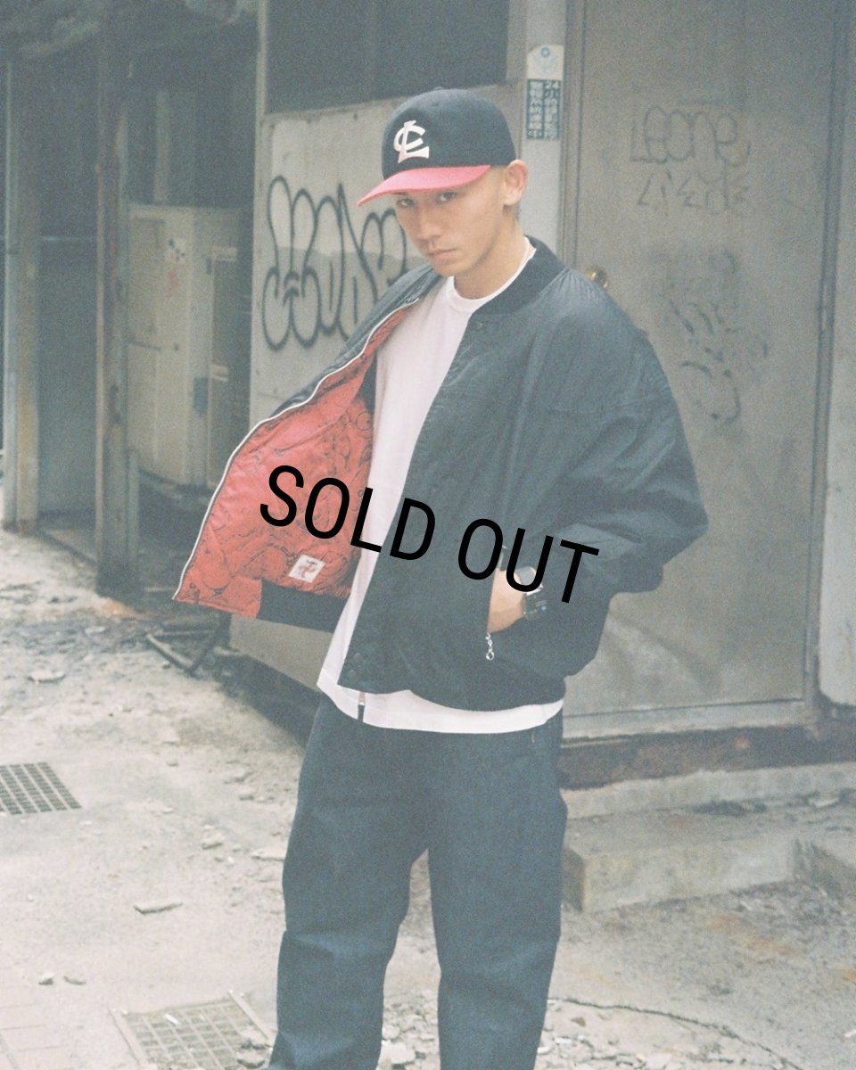 画像10: CHALLENGER/REVERSIBLE DERBY DOWN JACKET（BLACK/RED）［リバーシブルダービーダウンJKT-23秋冬］ (10)