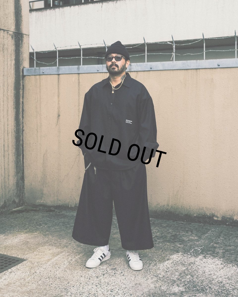 画像5: COOTIE PRODUCTIONS/CA/W Flannel L/S Shirt（Black）［フランネルシャツ-23秋冬］ (5)