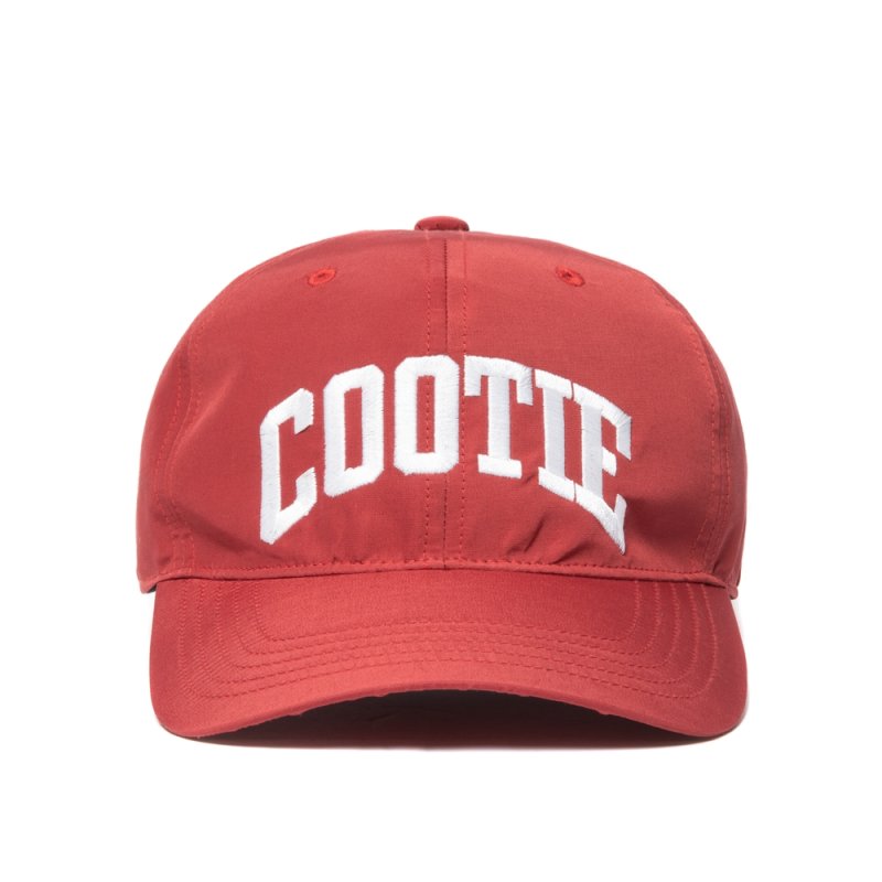 画像1: COOTIE PRODUCTIONS/60/40 Cloth 6 Panel Cap（Red）［6パネルキャップ-23秋冬］