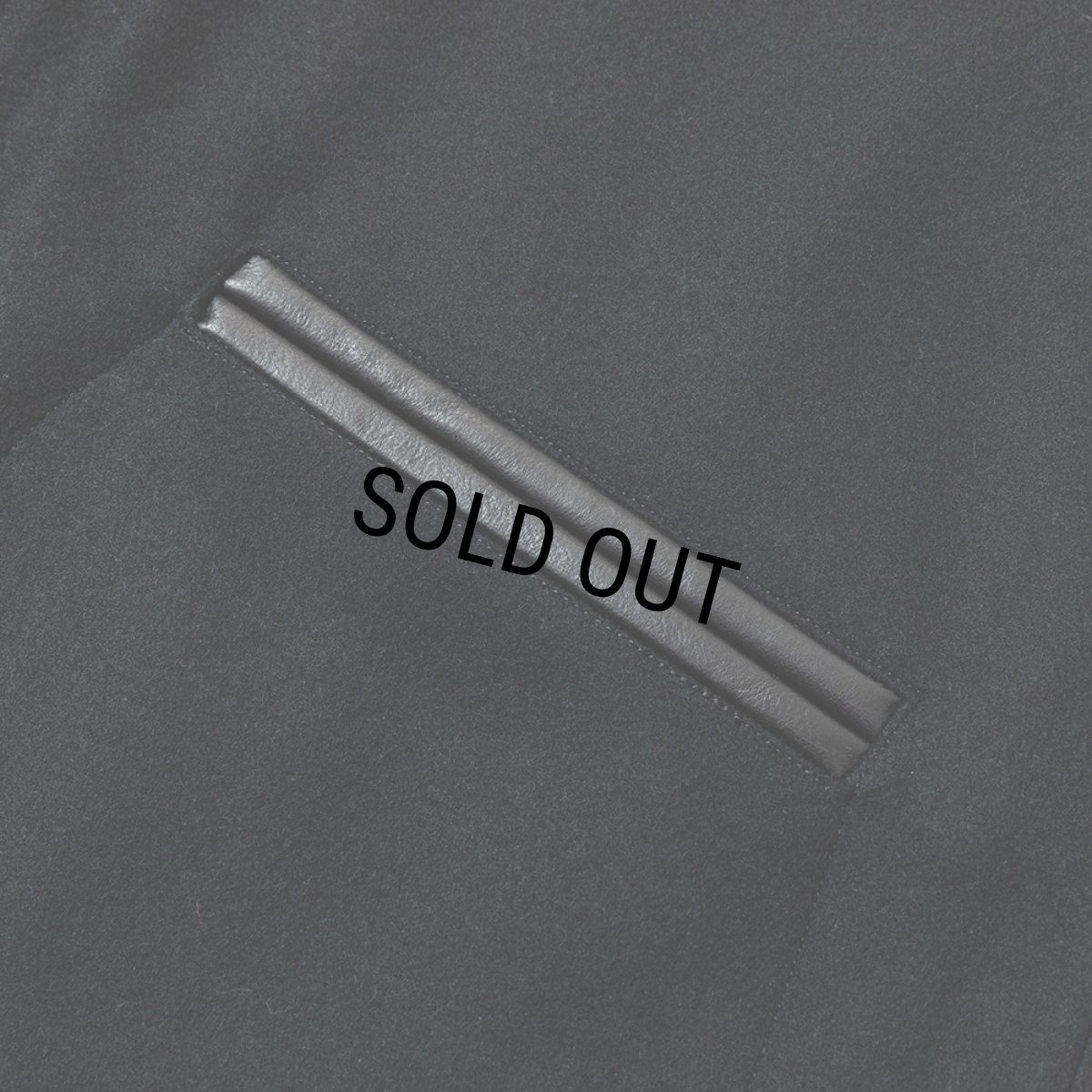 画像6: 【40%OFF】CALEE/MELTON WOOL SPORTS TYPE JACKET＜REBELS RULE＞（BLACK）［メルトンウールスポーツJKT-23秋冬］ (6)