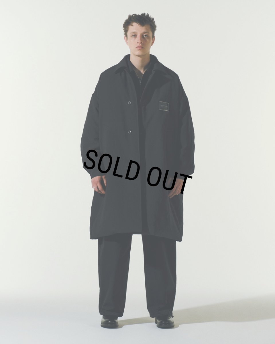 画像8: COOTIE PRODUCTIONS/Padded Over Coat（Black）［オーバーコート-23秋冬］ (8)