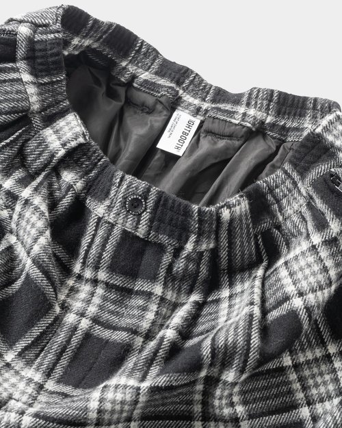 他の写真3: TIGHTBOOTH/PLAID FLANNEL BAGGY SLACKS（Black） 【30%OFF】［チェックフランネルバギースラックス-23秋冬］