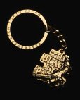 画像3: BlackEyePatch/BRICKED OG LABEL KEYCHAIN（GOLD） (3)