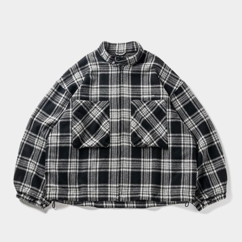 他の写真1: TIGHTBOOTH/PLAID FLANNEL SWING TOP（Black） 【30%OFF】［チェックフランネルスウィングトップ-23秋冬］