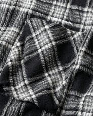画像5: TIGHTBOOTH/PLAID FLANNEL SWING TOP（Black） 【30%OFF】［チェックフランネルスウィングトップ-23秋冬］ (5)