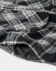 画像6: TIGHTBOOTH/PLAID FLANNEL SWING TOP（Black） 【30%OFF】［チェックフランネルスウィングトップ-23秋冬］ (6)