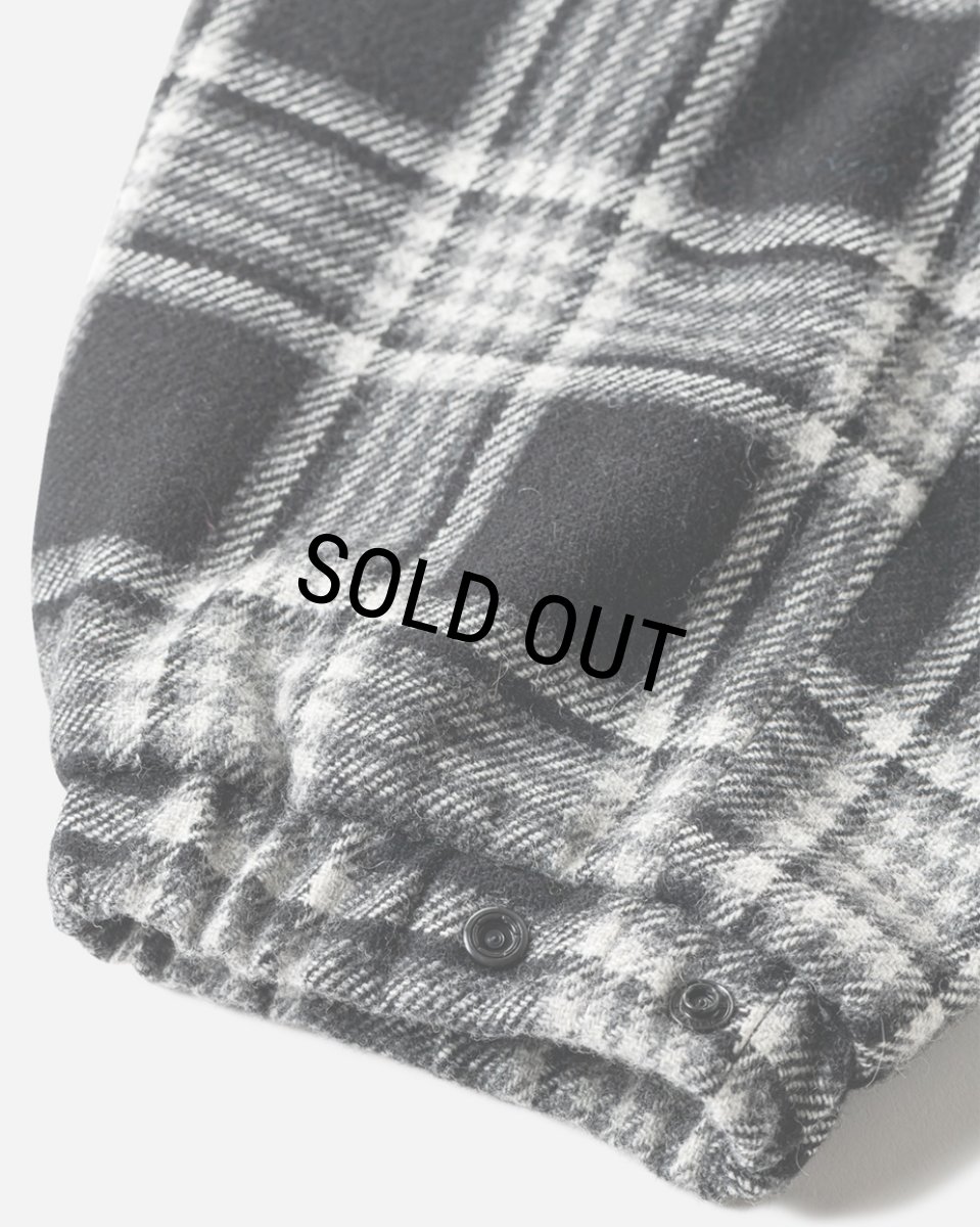 画像8: TIGHTBOOTH/PLAID FLANNEL SWING TOP（Black） 【30%OFF】［チェックフランネルスウィングトップ-23秋冬］ (8)