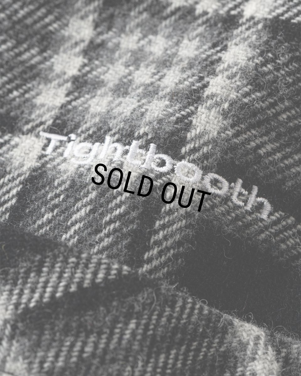 画像4: TIGHTBOOTH/PLAID FLANNEL SWING TOP（Black） 【30%OFF】［チェックフランネルスウィングトップ-23秋冬］ (4)