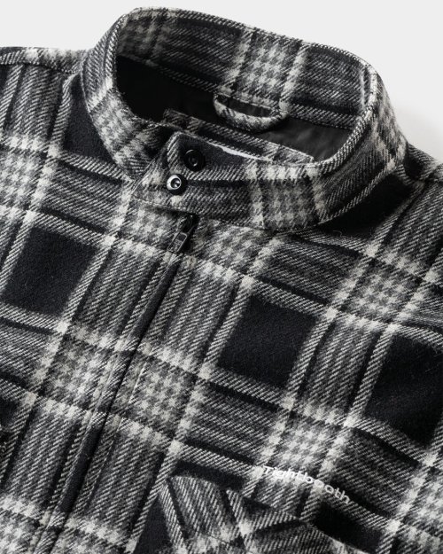 他の写真2: TIGHTBOOTH/PLAID FLANNEL SWING TOP（Black） 【30%OFF】［チェックフランネルスウィングトップ-23秋冬］