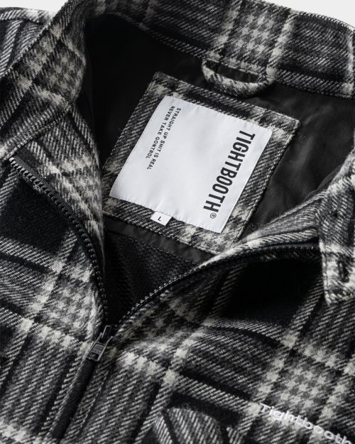 他の写真3: TIGHTBOOTH/PLAID FLANNEL SWING TOP（Black） 【30%OFF】［チェックフランネルスウィングトップ-23秋冬］