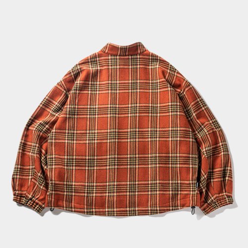 他の写真2: TIGHTBOOTH/PLAID FLANNEL SWING TOP（Orange） 【30%OFF】［チェックフランネルスウィングトップ-23秋冬］