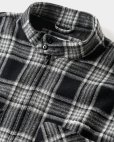 画像2: TIGHTBOOTH/PLAID FLANNEL SWING TOP（Black） 【30%OFF】［チェックフランネルスウィングトップ-23秋冬］ (2)