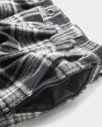 画像6: TIGHTBOOTH/PLAID FLANNEL BAGGY SLACKS（Black） 【30%OFF】［チェックフランネルバギースラックス-23秋冬］