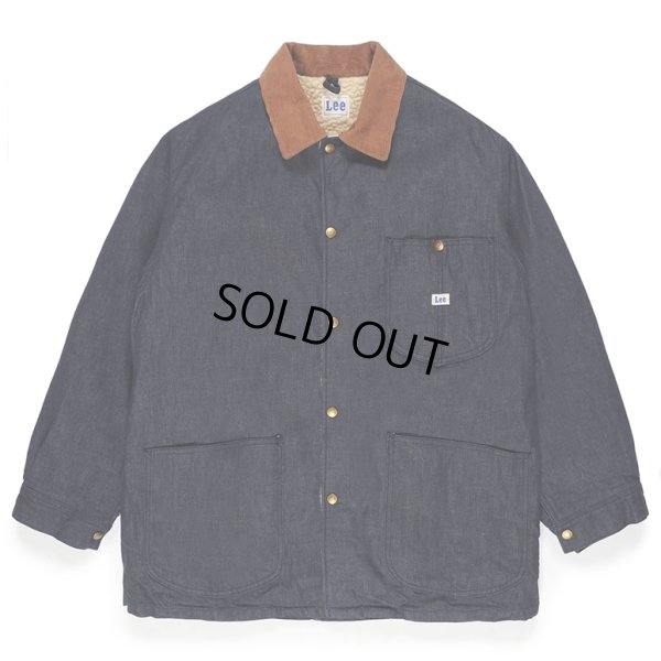画像1: WACKO MARIA/LEE / DENIM BOA COVERALL（INDIGO）［デニムボアカバーオール-23秋冬］