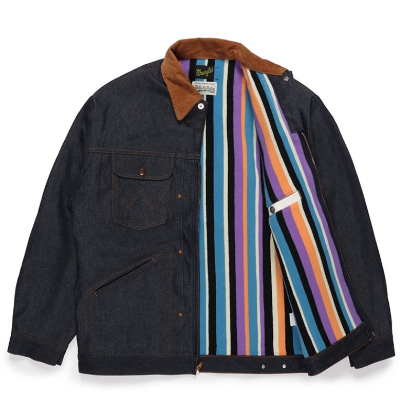 画像3: WACKO MARIA/WRANGLER / DENIM TRUCKER JACKET（INDIGO）［デニムトラッカーJKT-23秋冬］