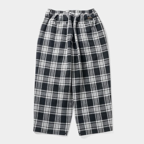 他の写真2: TIGHTBOOTH/PLAID FLANNEL BAGGY SLACKS（Black） 【30%OFF】［チェックフランネルバギースラックス-23秋冬］