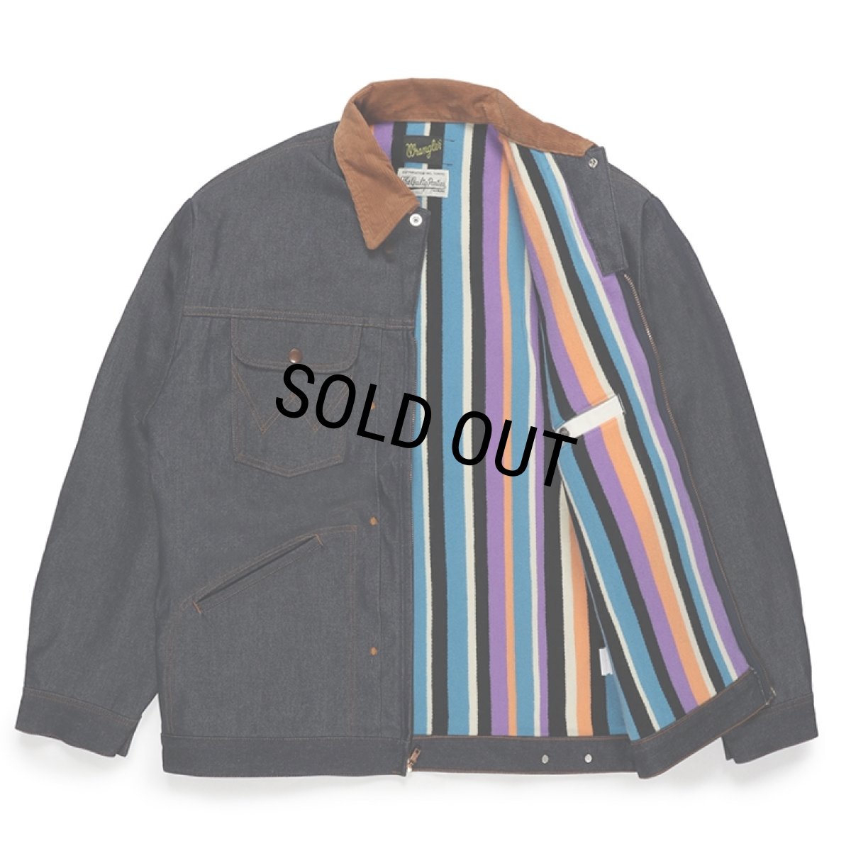 画像3: WACKO MARIA/WRANGLER / DENIM TRUCKER JACKET（INDIGO）［デニムトラッカーJKT-23秋冬］ (3)