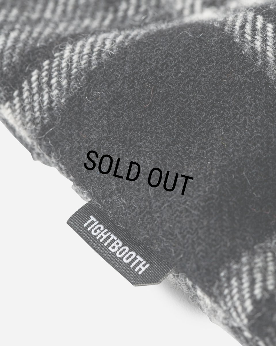 画像7: TIGHTBOOTH/PLAID FLANNEL SWING TOP（Black） 【30%OFF】［チェックフランネルスウィングトップ-23秋冬］ (7)