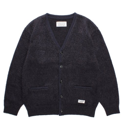 他の写真1: WACKO MARIA/MARBLE MOHAIR KNIT CARDIGAN（PURPLE）［マーブルモヘアカーディガン-23秋冬］