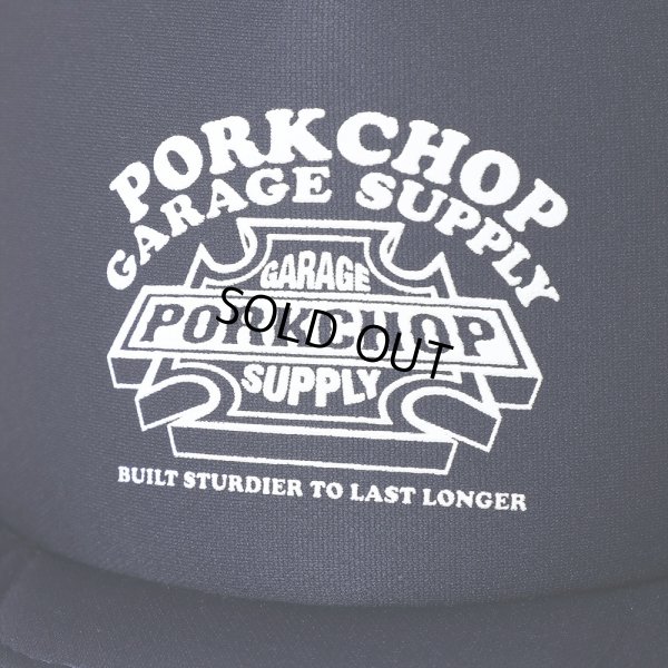 画像3: PORKCHOP/3D B&S MESH CAP（NAVY）［メッシュキャップ-23秋冬］