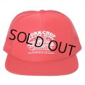 PORKCHOP/3D B&S MESH CAP（RED）［メッシュキャップ-23秋冬］
