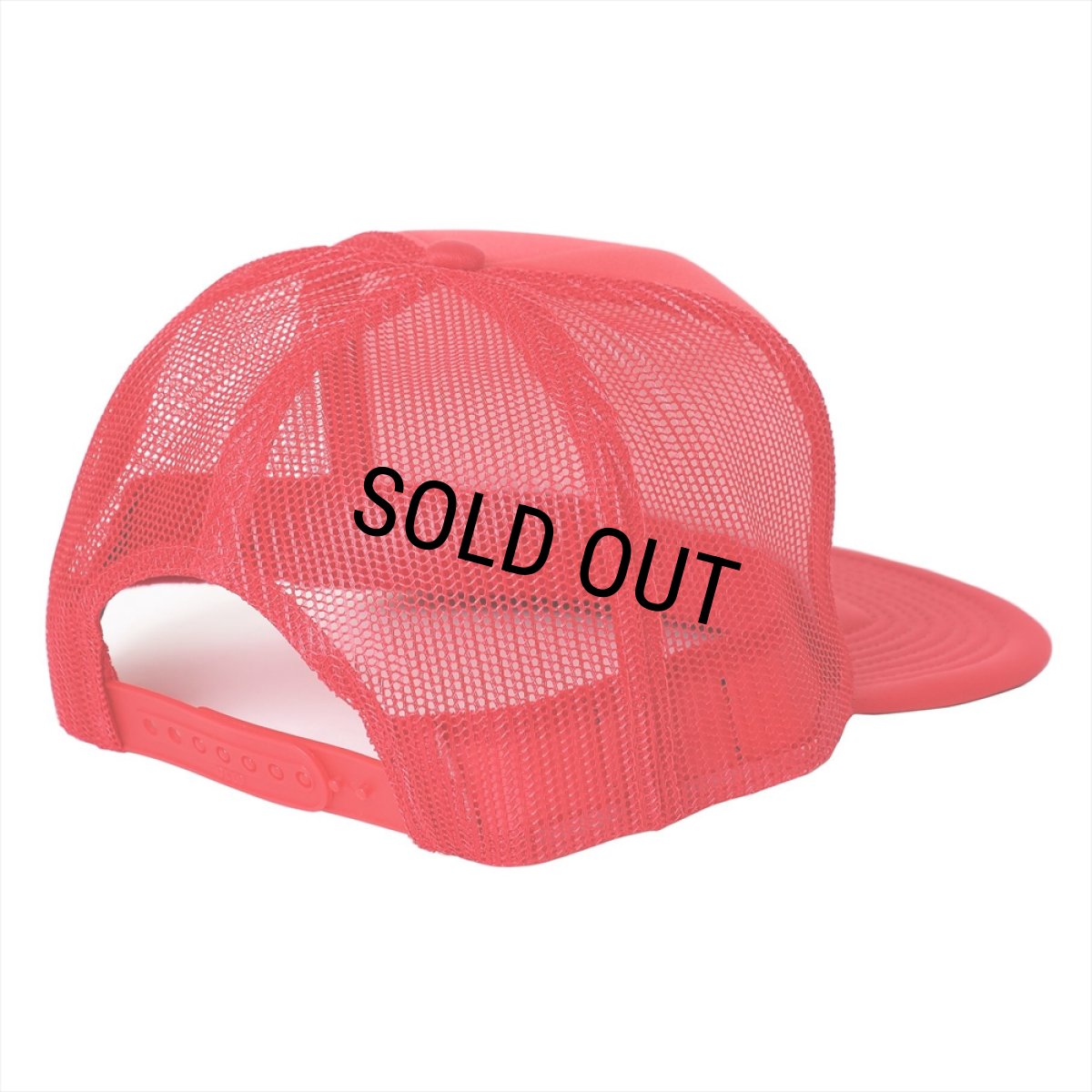 画像2: PORKCHOP/3D B&S MESH CAP（RED）［メッシュキャップ-23秋冬］ (2)